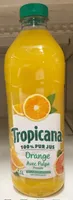 tropicana 100% pur jus orange avec pulpe pressé