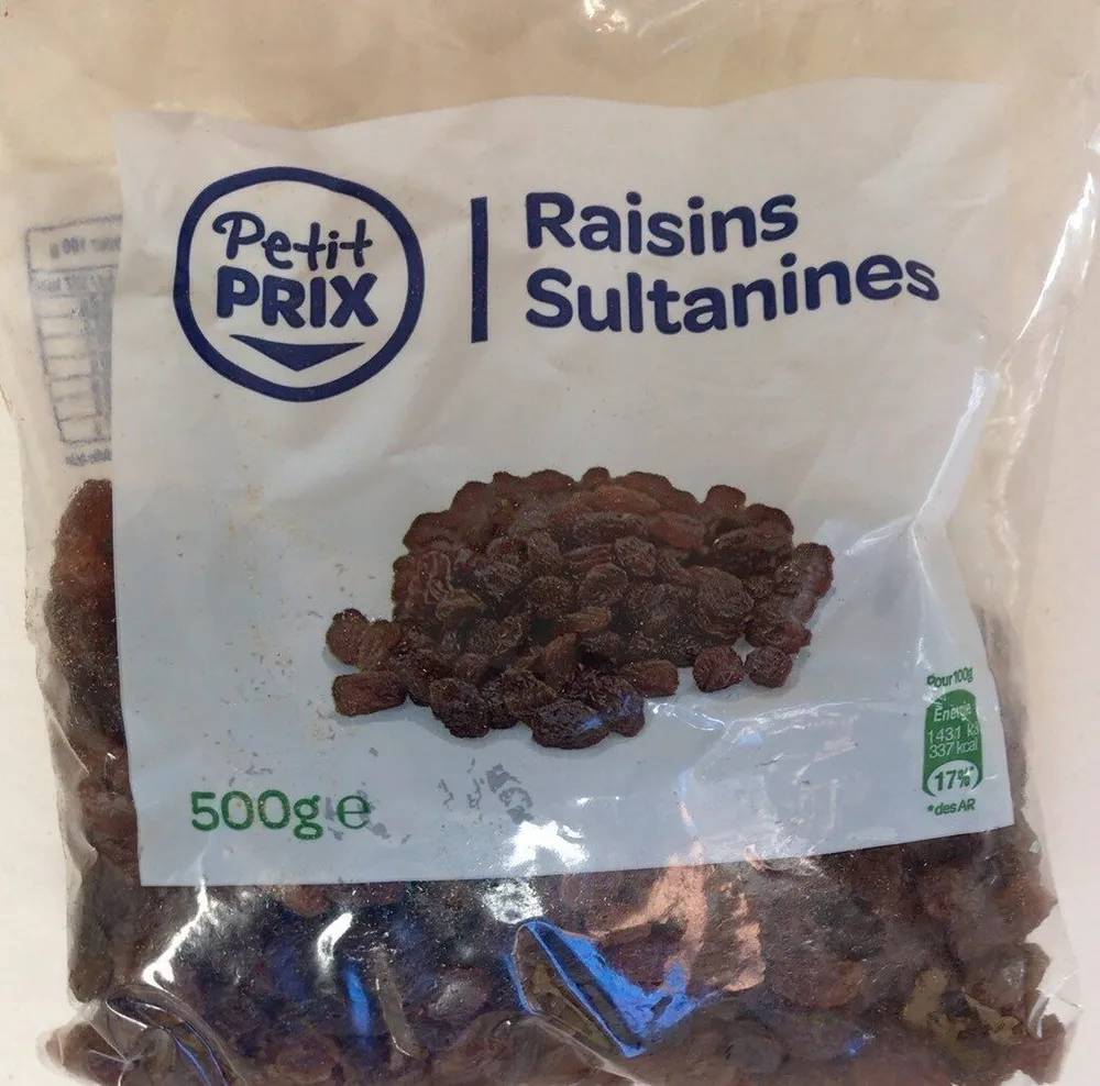 Raisins Sultanines
