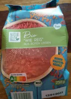 Reis aus Rote Linsen