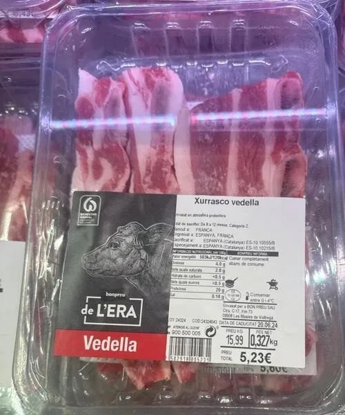 Xurrasco vedella