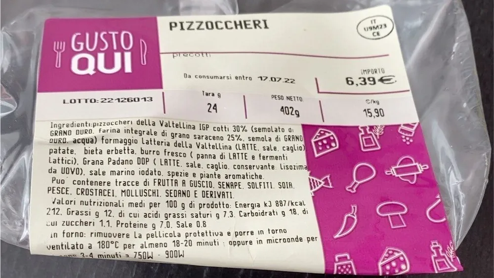 Pizzoccheri