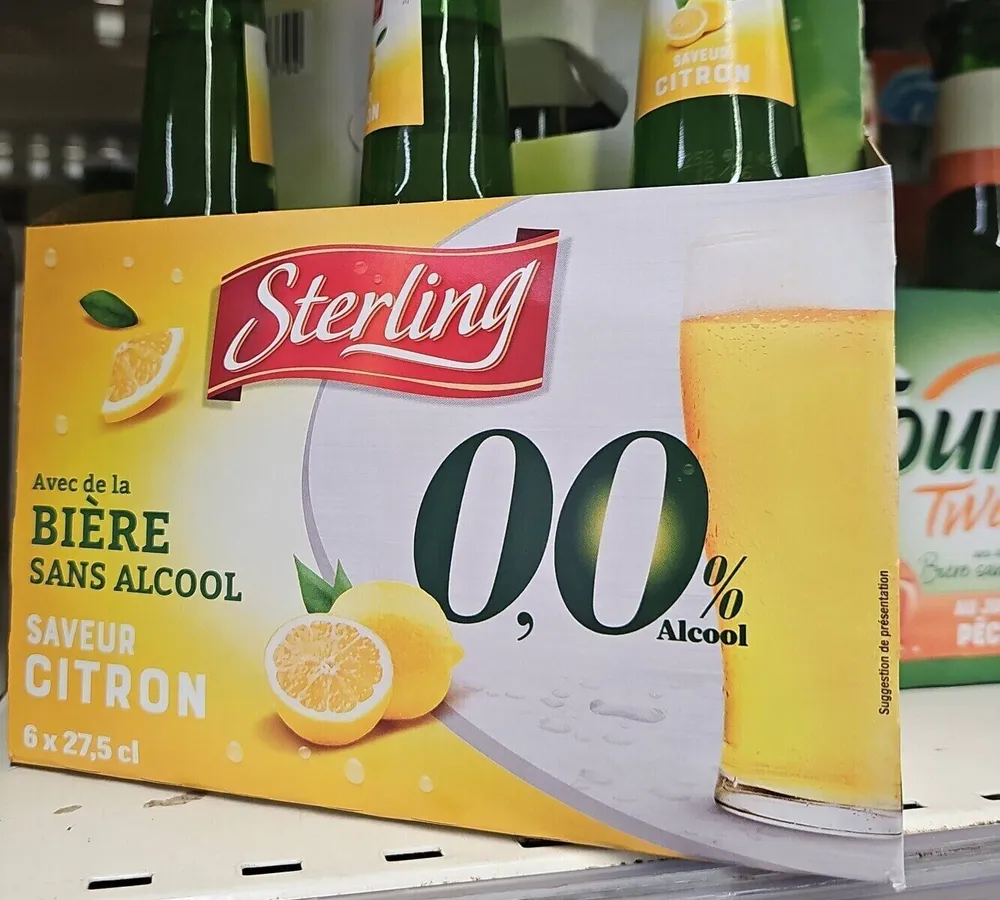Sterling biere sand alcool citron