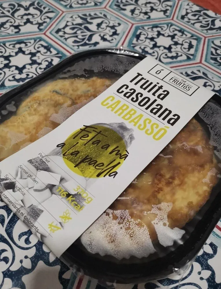 Truita casolana carabassó