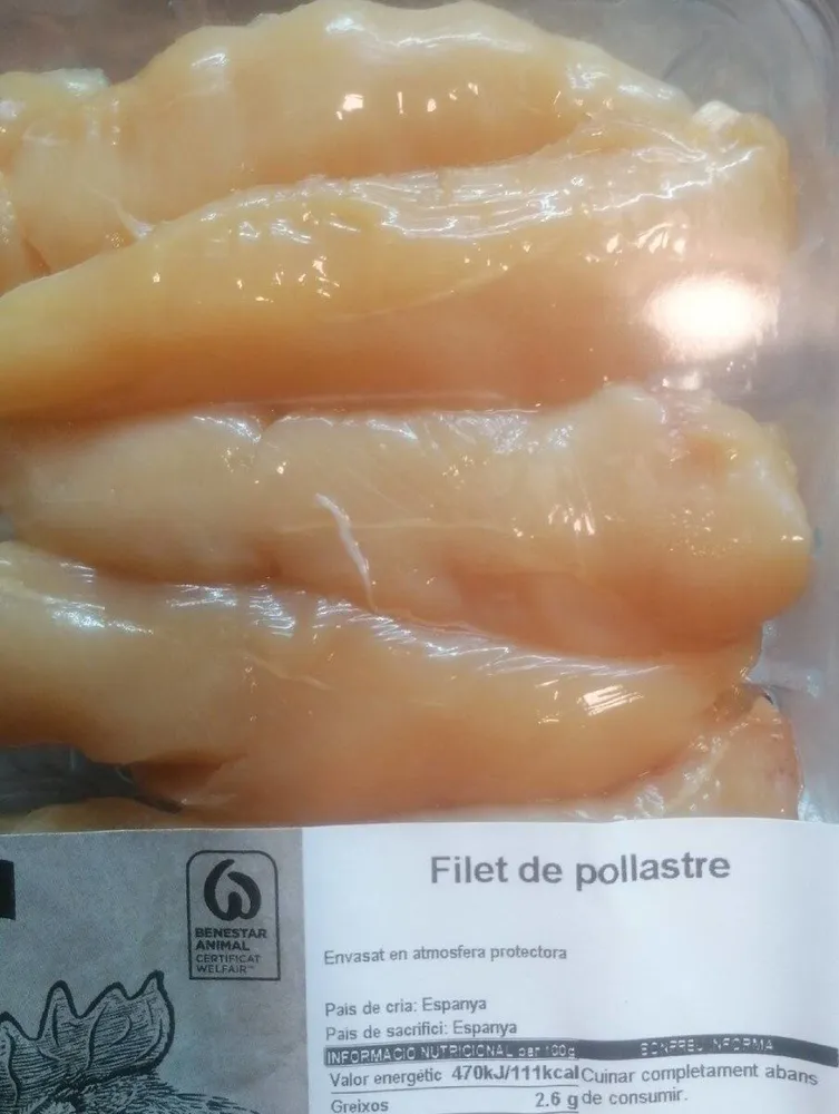 Filet de pollastre