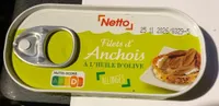 Filets d’anchois à l’huile d’olive