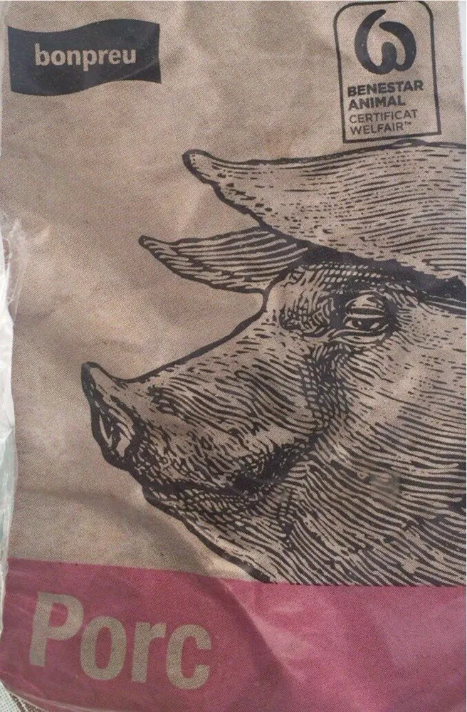 Costella de porc a daus