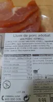 Llom de Porc Adobat amb Pebre Vermell