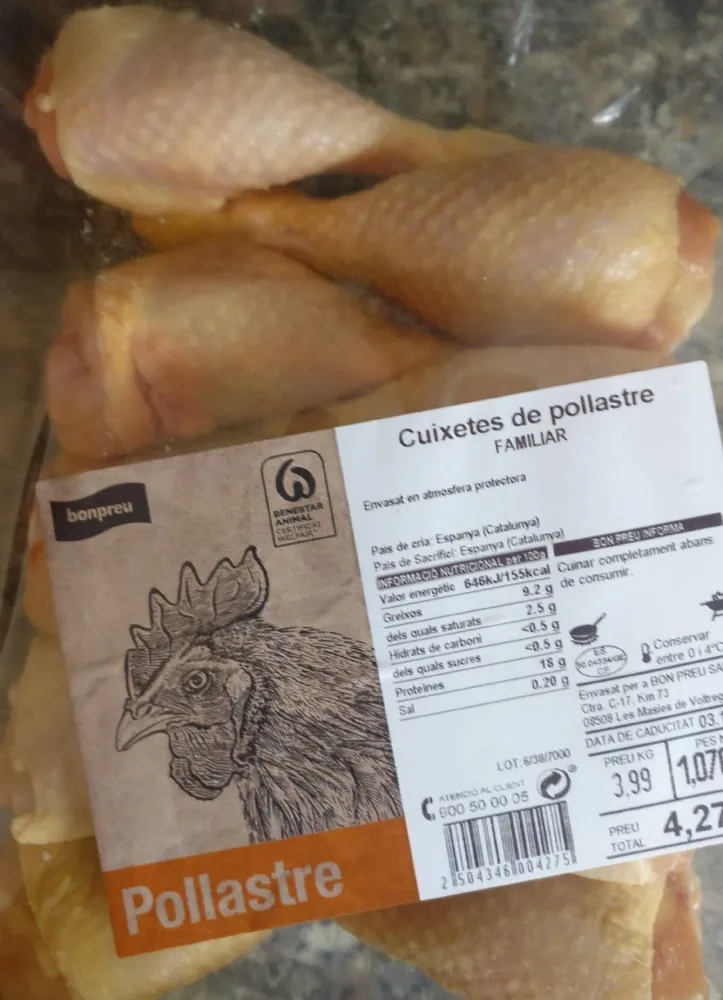 Cuixes de pollastre