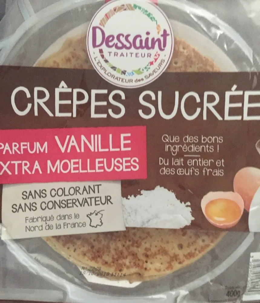 Crêpes sucrée