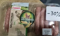 Salchichas de pollo