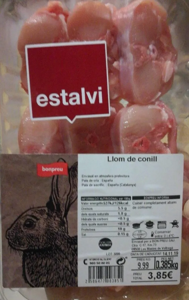 Lomo de conejo