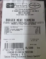 Hamburguesa ternera