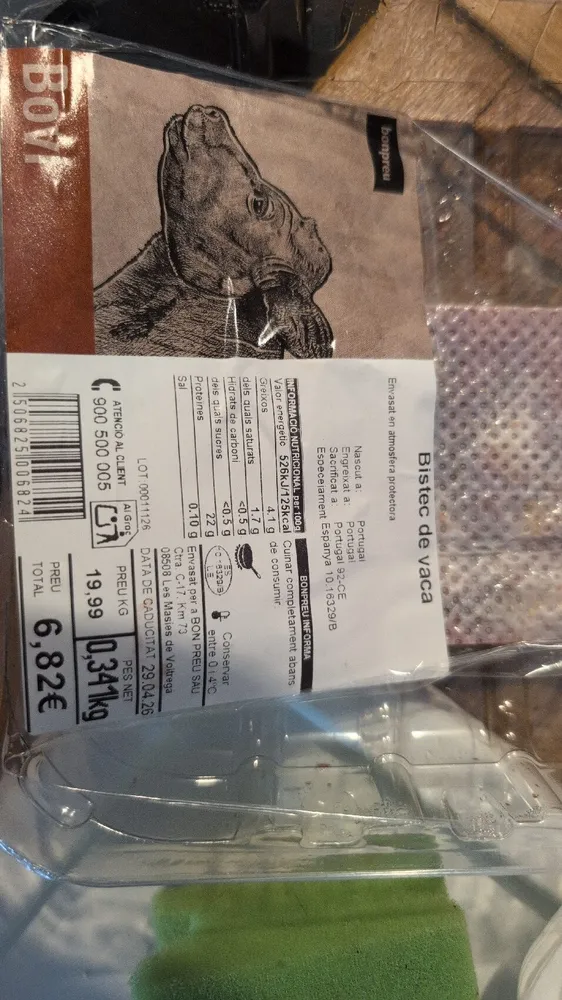 Bistec De Vaca