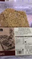 Escalopa de cerdo rebozada