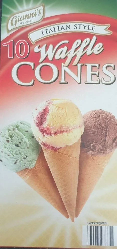 waffle cones