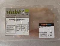 Pechuga fileteada de pollo ecológico