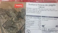 Butifarra fresca de pages
