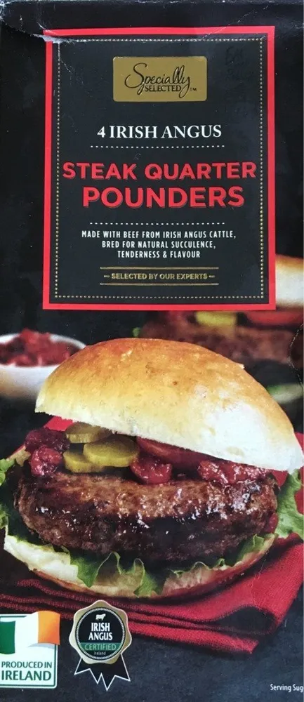 Steak quarter pounders