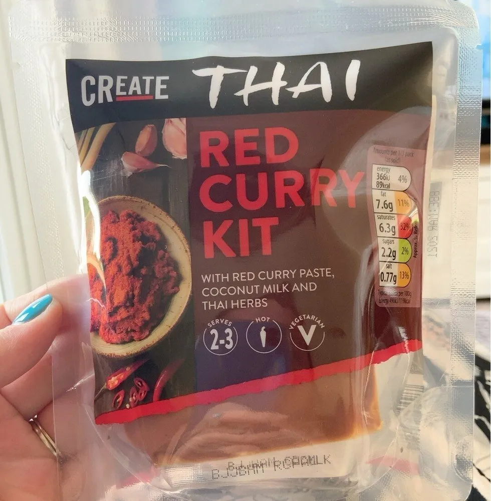 Red thai curry kit