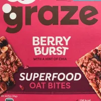 Berry Burst Superfood Oat Bites