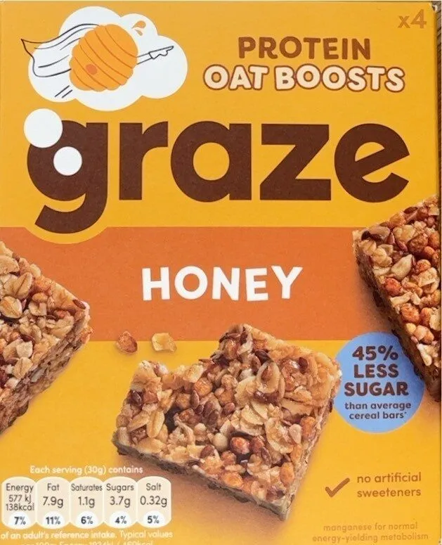 Protein Oat Boosts Honey