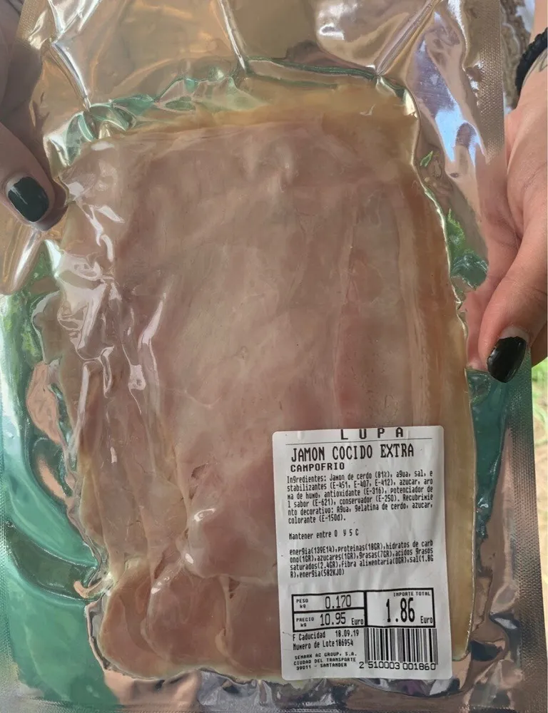 Jamon cocido extra campofrio