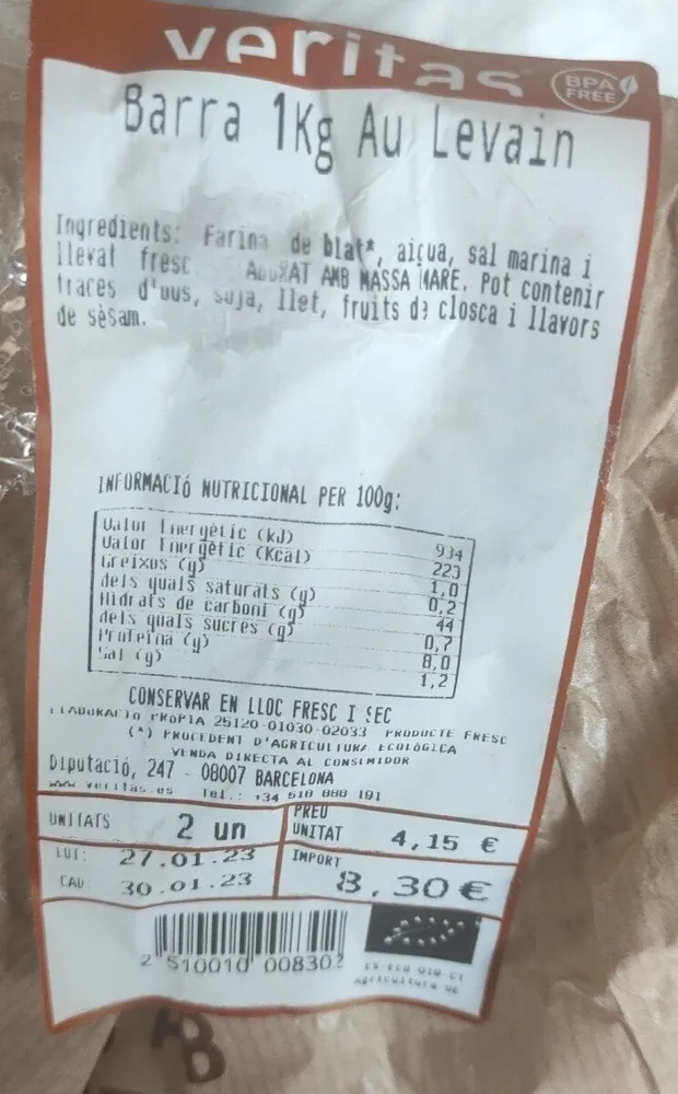 Pan Blanco