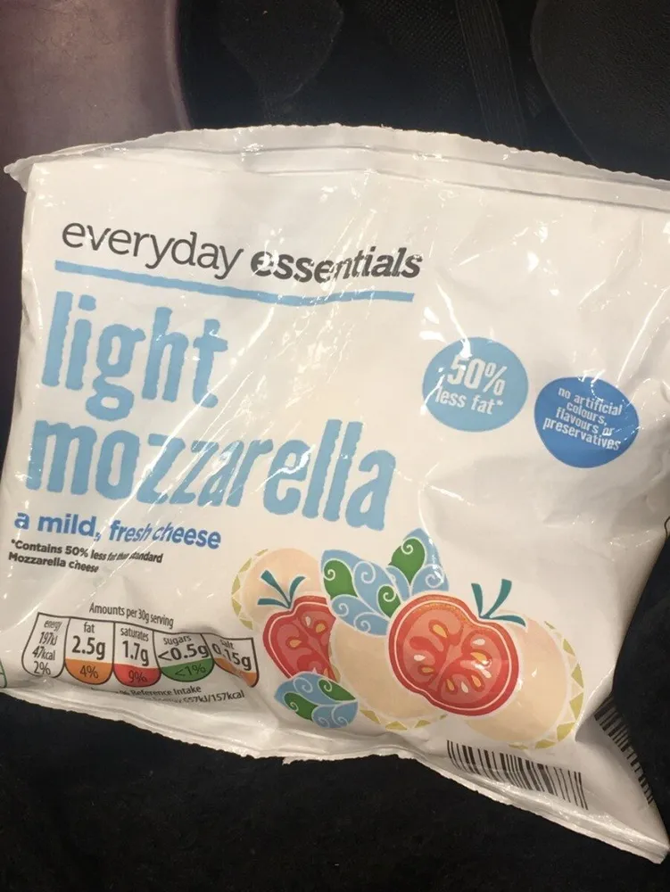 Light mozzarella