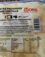 Patatas pochadas para tortilla