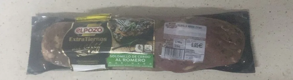 Solomillo de cerdo al romero