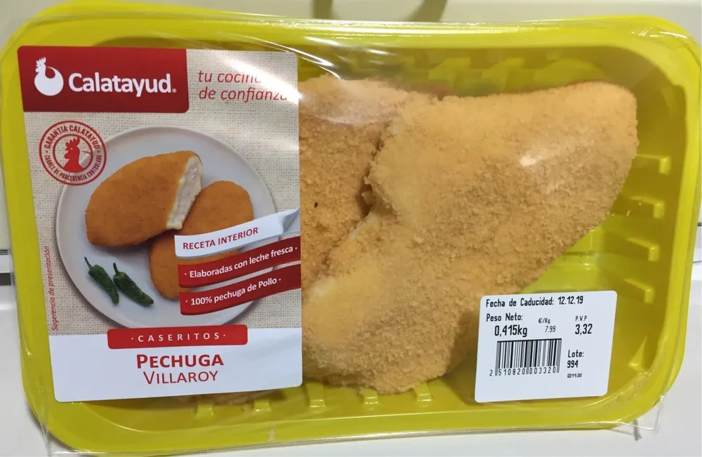 Pechuga villaroy