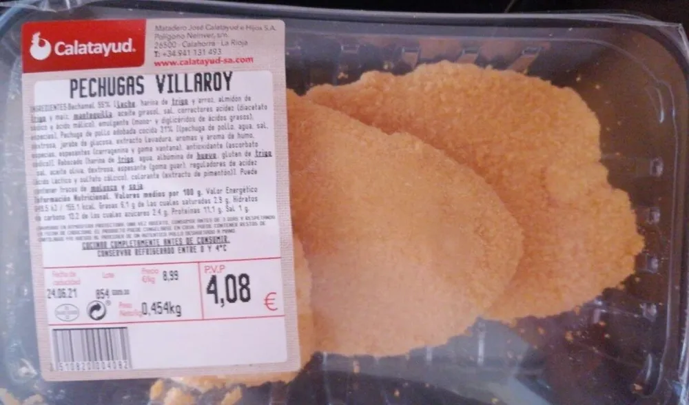 Pechugas Villaroy