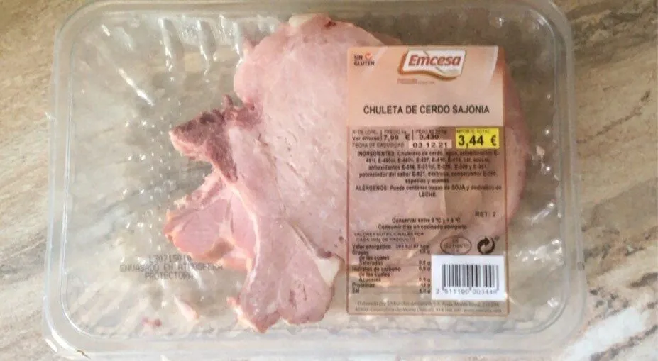 Chuleta de Cerdo Sajonia