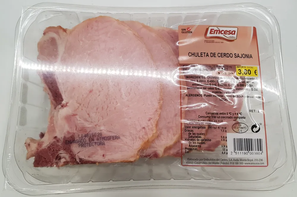 Chuleta de cerdo Sajonia