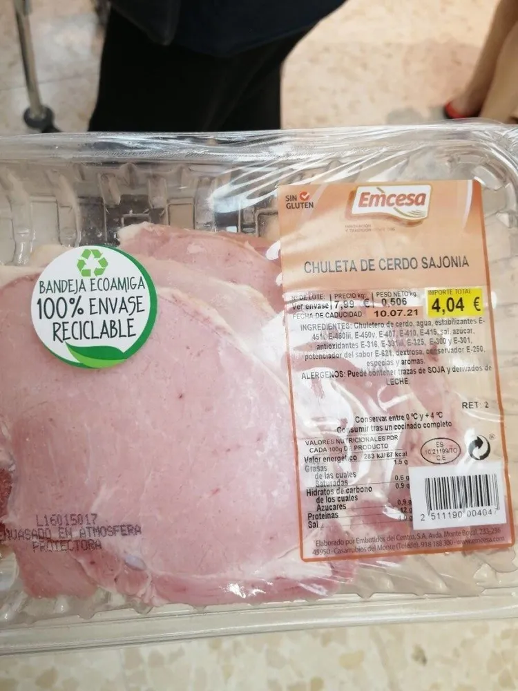 Chuleta de cerdo sajonia