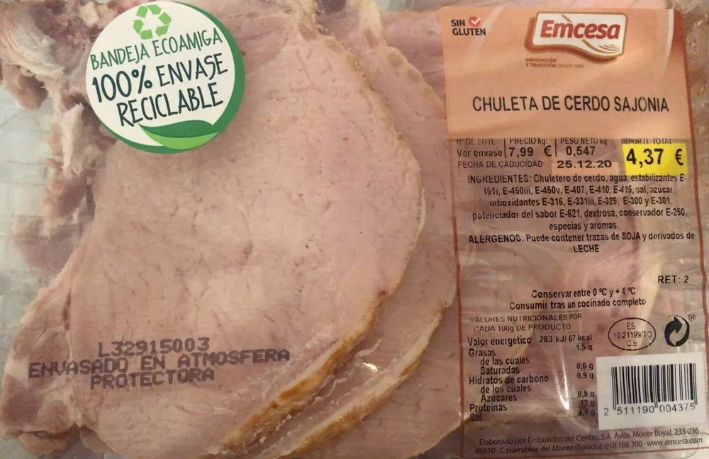 Chuleta de sajonia