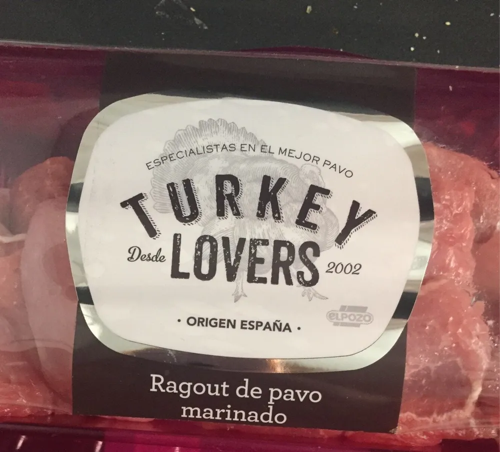 ragout de pavo marinado