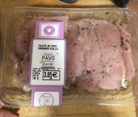 Filete de pavo marinado ajillo