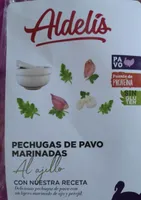 Aldelis pechuga de pavo marinadas al ajillo