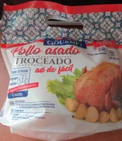 Pollo asado troceado