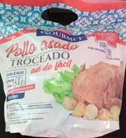 Pollo asado troceado