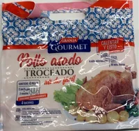 Pollo asado troceado