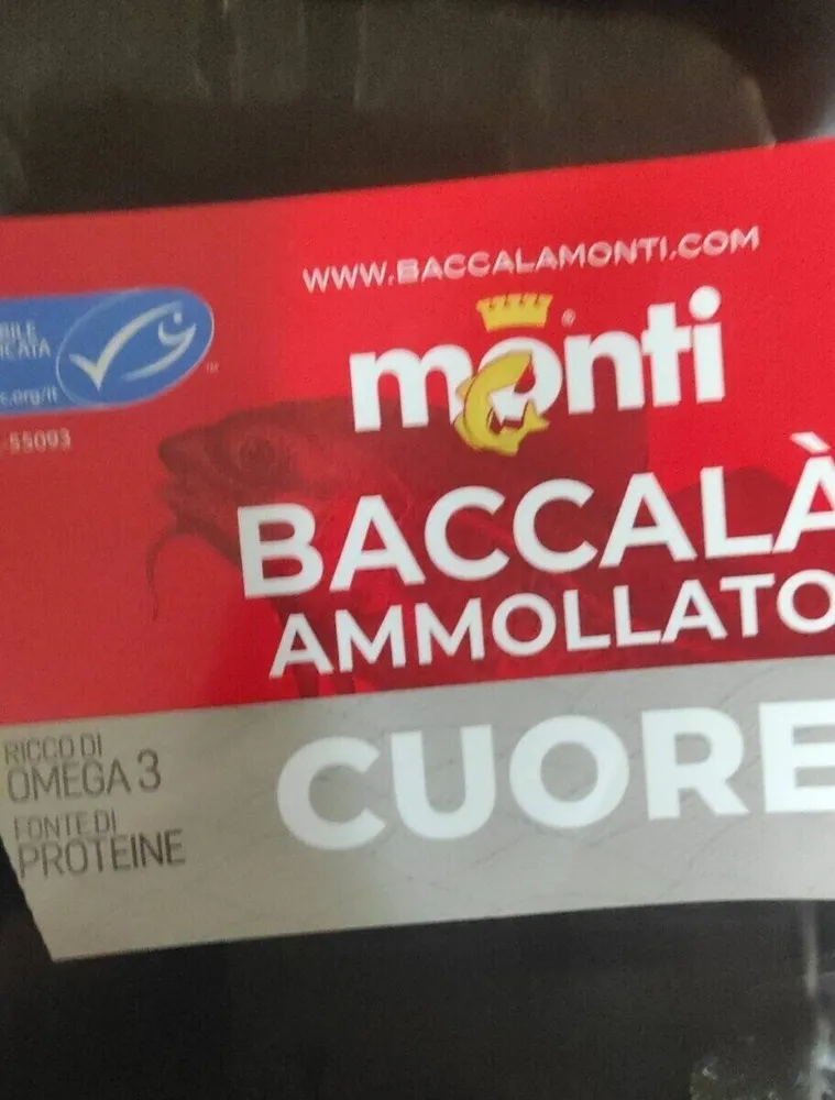 Cuore di filetto di baccalà