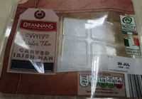 Wafer thin carved Irish  ham