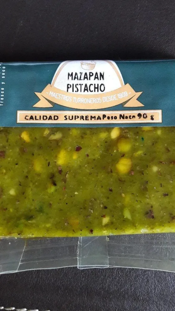 Mazapan pistacho