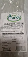 Salsiccia casereccia piccante