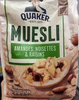 Muesli amandes, noisettes & raisins
