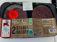 2 steaks hachés frais