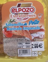 Solomillo de pollo marinado empanado