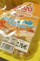 Somomillo de pollo empanado